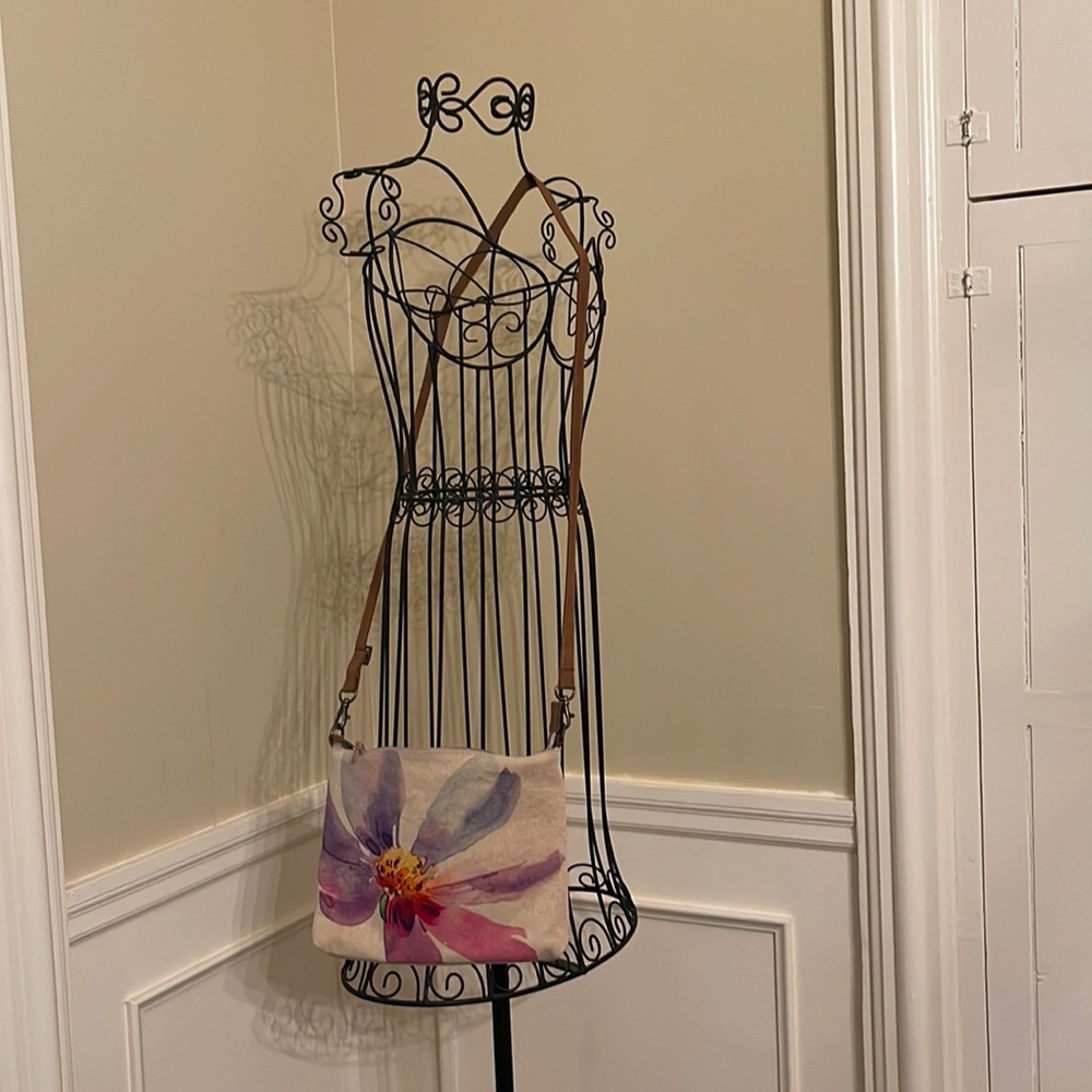 Cotton Curls Floral Cross Body